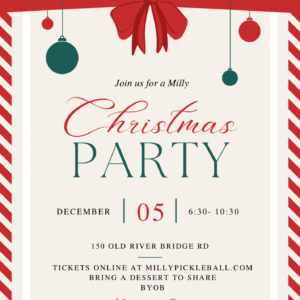 2025 Milly Members Only Christmas Party - SOLD OUT!!